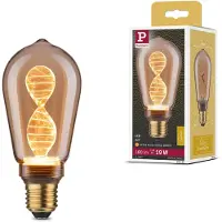 Paulmann 28885 LED-lamp E27 Specialform 3.5 W = 19 W Guld (Ø x H) 64 mm x 142 mm 1 st