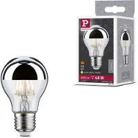 Paulmann SOURCE LED MIRROR 6,5W 230V 550LM E27 2700K SILVER PL28670