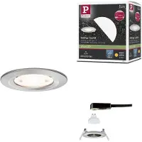 Paulmann 92277 Nova LED-inbyggnadsbelysning LED GU10 4.9 W Järn (borstad)