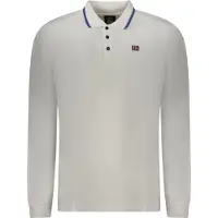 NORWAY 1963 Norge 1963 Bianco Bomull Herr Polo Skjorta