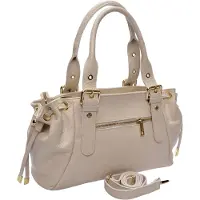 Anna Luchini Beige Koläder