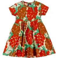 Danefæ Klänning - Dane Lollipop - Light Beige Maxiberry - - 2 år (92) - Klänning