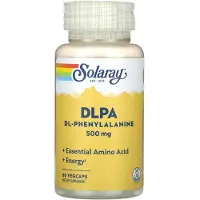Solaray Dlpa Dl-fenylalanin 500mg 60 Enheter