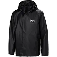 Helly Hansen Moss, Regnjacka, Junior, Svart