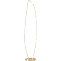 Eglo VALLEROSA golvlampa mässing/vit