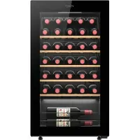 Candy DiVino CWC034 - Vinkylare - Wi-Fi - bredd: 47.5 cm - djup: 45.6 cm - höjd: 85 cm - 90 liter - Klass G - svart