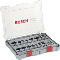 Bosch 2607017472 Fräs-set, 8-mm-skaft, 15-delars N/A