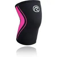 Rehband RX Knäskydd 3mm Svart/Rosa