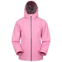 Mountain Warehouse Torrent vattentät jacka med tejpade sömmar för barn/ungdomar (Pale Pink)