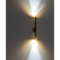 Nowodvorski Lighting Vägglampa Laser Nowodvorski Lighting, dimbar, Mässing / guld, Vardagsrum / matsal, Metall, Modern, Vägglampa, vägglampa inomhus