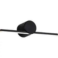 Paulmann Sava 75410 LED-spegellampa 4,2 W varmvit svart (matt)