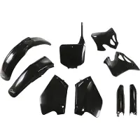 Ufo Honda Cr 125/250 1995-1997 Hokit095f-001 Fork Protectors & Plastkit