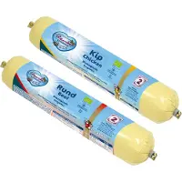 Renske Organic freshly steamed kyckling våtfoder hund (korv 500 g)