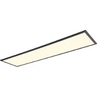 Reality Leuchten LED taklampa Beta, dimbar, Svart, Vardagsrum / matsal, Metall, Modern, LED-taklampa