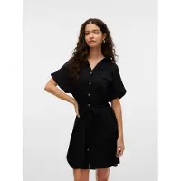 Vero Moda Bumpy Kortärmad Kort Klänning
