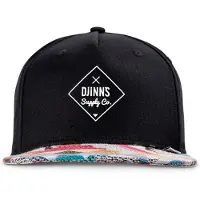 Djinns Keps 'Rubber Aztek' ljusblå / svart / off-white
