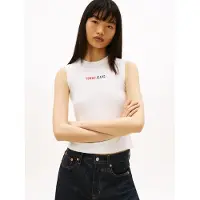 Tommy Hilfiger Vit Bomull Damlinne