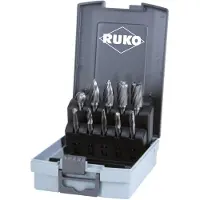 RUKO Set Med Hårdmetall Aluminium Borrar 10 Enheter