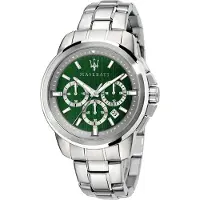 Maserati R8873621017 Successo Chronograph-klocka för män med grön urtavla