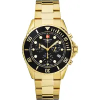 Swiss Alpine Military Mens Watch Swiss Military 7053.9117, Quartz, 42mm, 10ATM