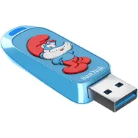 SanDisk Smurfs-papa Smurf Edition 128 Gb Usb-minne