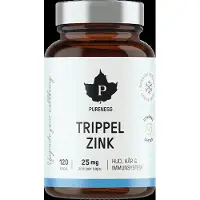 Pureness Trippel Zink 120 kapslar