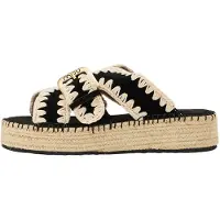 Mou Pantolette beige / svart