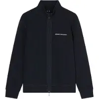 Armani Exchange för män. XM002327AF21870UB101 Sweatshirt Mock neck Djupt marinblå (L), Casual, Polyester, Marino