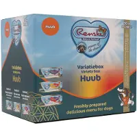 Renske Variety box Huub freshly prepared våtfoder hund (burk)