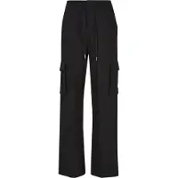 Urban Classics Vicose Straight Leg Cargobyxor