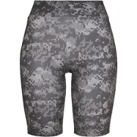Urban Classics Cycling For High Waist Camo Tech Shorts