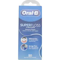 Oral-B Super Floss Tandtråd för Tandställning & Broar - 50 St