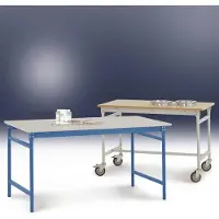 Manuflex BB3037.5007 Arbetsbordmöbel Briljantblå (RAL 5007)