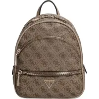 GUESS Ryggsäck 'Manhattan II' brun / brokad