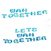 Ginza.se Wah Togehter: Let's Wah Togehter (White)
