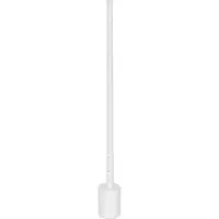Osram SMART+ WiFi LED-golvlampa CORNER SLIM, vit, RGB, CCT dimbar, Vitt / opal, Vardagsrum / matsal, Aluminium / grå / zink, Modern, Smart golvlampa