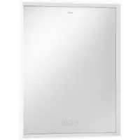 Hansgrohe Spegel Xarita E med ljus 60x70 cm matt