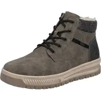 Rieker Boots med snörning brun / grå