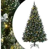 Konstgjord julgran, 150 LED-lampor, 150 cm