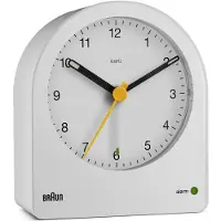 Braun väckarklocka vit BC22W