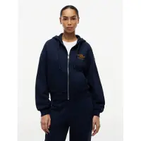 Tommy Hilfiger Terry Relaxed Zip Thru Hoody