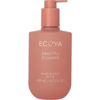 Ecoya Sweet Pea & Jasmine hand- och kroppstvål
