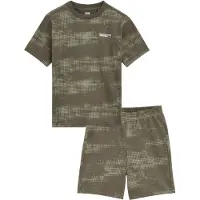 We fashion Pyjamas khaki / oliv / vit
