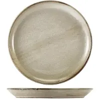 Genware Terra Porcelain Grey Coupe Tallrik 27,5 Cm