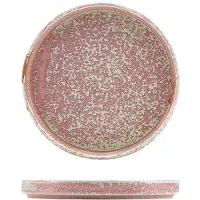 Genware Terra Porcelain Rose Låg Presentationstallrik 18 Cm