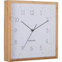 Karlsson väggklocka Neat Cuadrado white KA6114WH