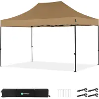 Vonroc Partytält - 3x4,5 m - Premium Easy-Up partytält | Beige