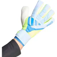 Adidas Målvaktshandske Predator Competition Ice Cold Precision - Crystal Sky/Ray Blue/Gul, storlek 11