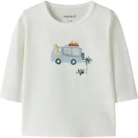 Name it T-shirt 'NBMHERRO' ljusblå / karamell / ljusgul / naturvit
