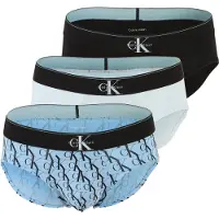 Calvin Klein Underwear Trosa himmelsblå / pastellblå / svart / vit